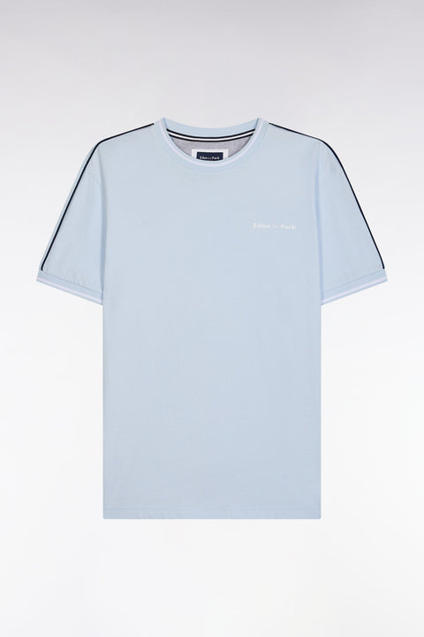 T-shirt en coton ciel coupe décontractée - Image 2