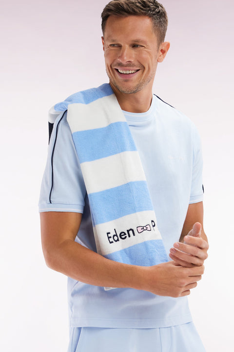 T-shirt en coton ciel coupe décontractée - Image 3