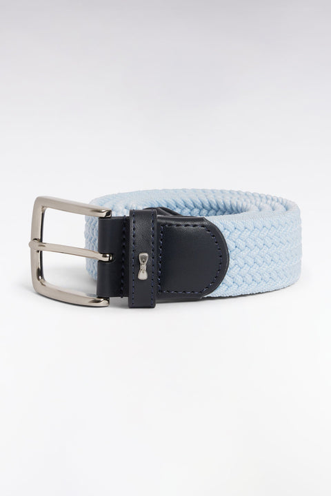 Ceinture textile élastiquée ciel - Image 1