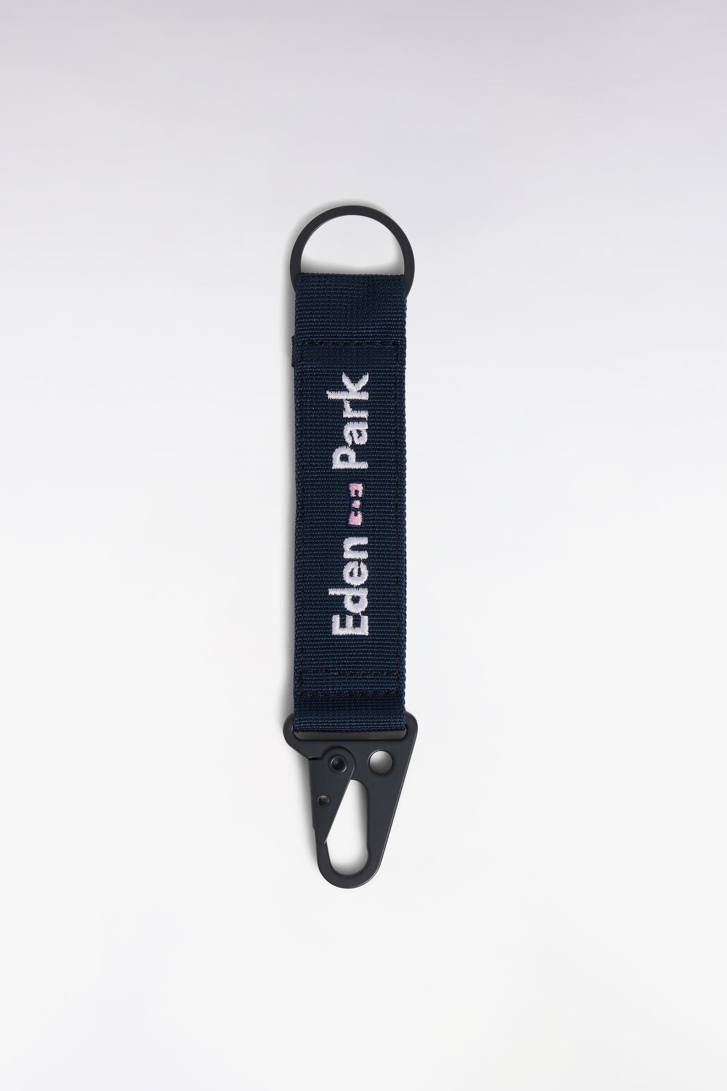 Porte-clés sangle marine logo Eden Park