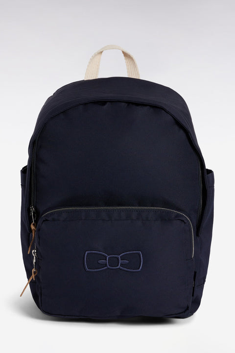 Sac à dos marine à détails de cordage - Image 1