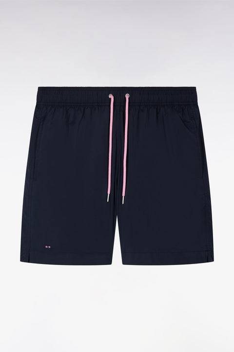 Maillot de bain uni marine - Image 2
