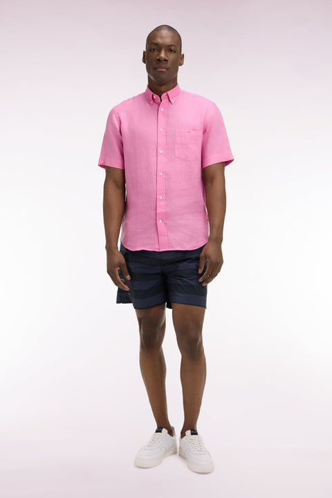 Maillot de bain à rayures marine - Image 3