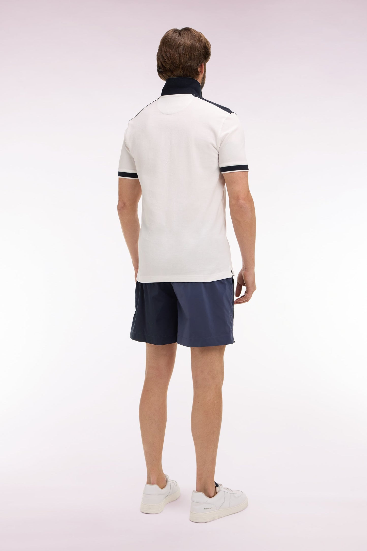 Maillot de bain bicolore marine