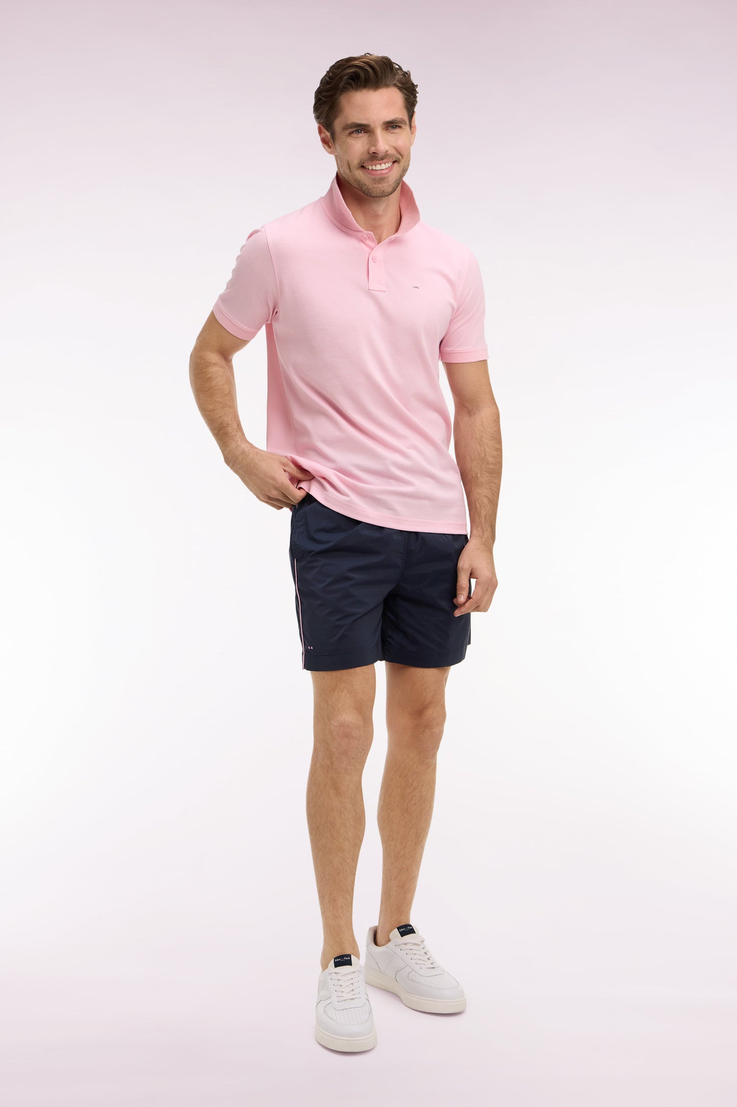 Maillot de bain bicolore marine