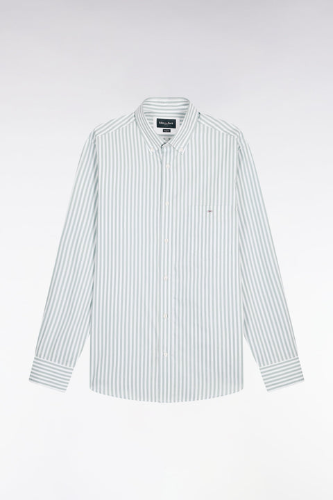 Chemise en coton ciel à rayures bâtons - Image 2