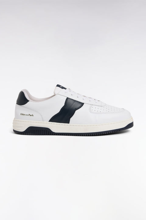 Sneakers en cuir bicolores - Image 1