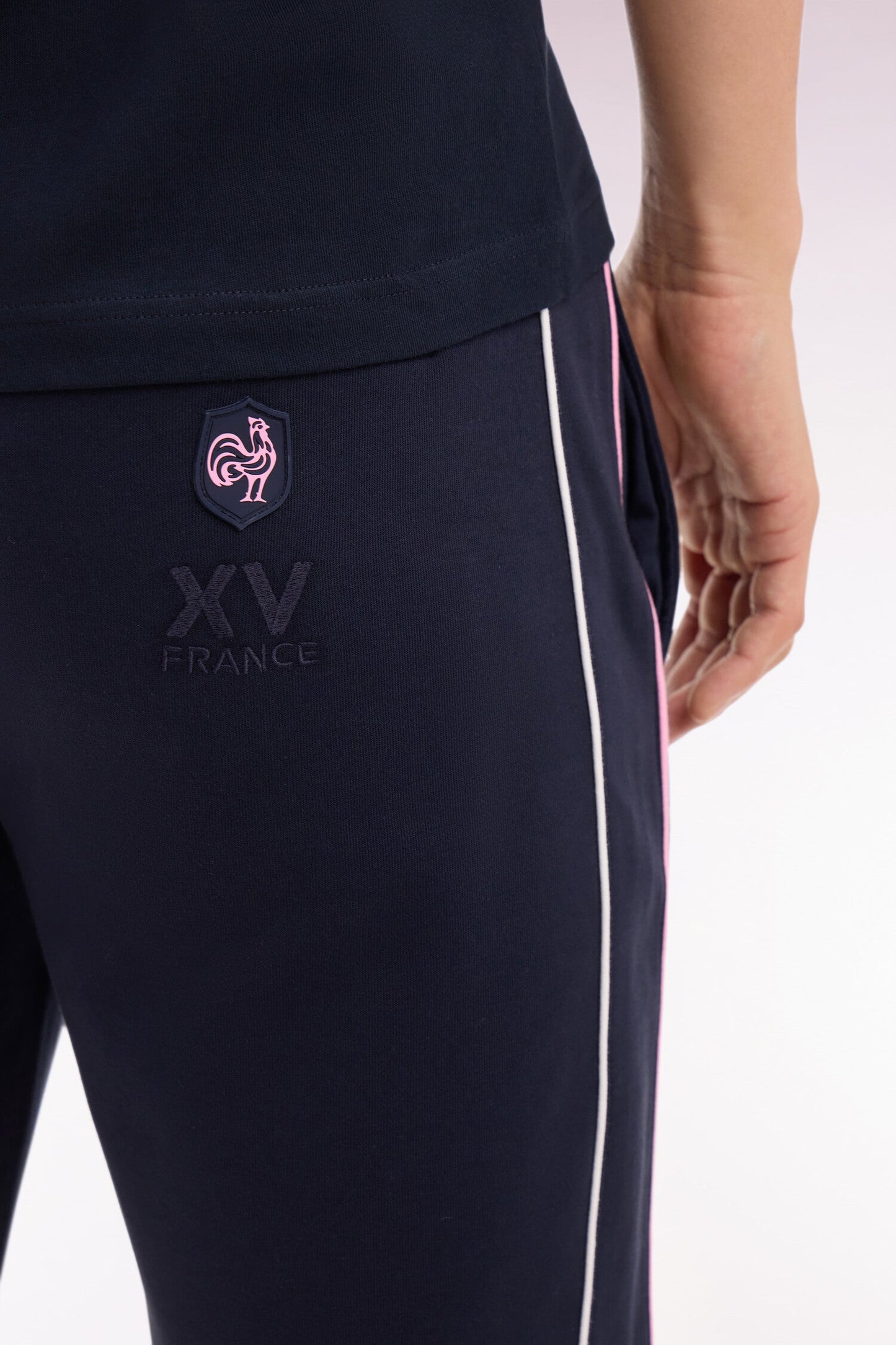 Short en molleton marine XV de France