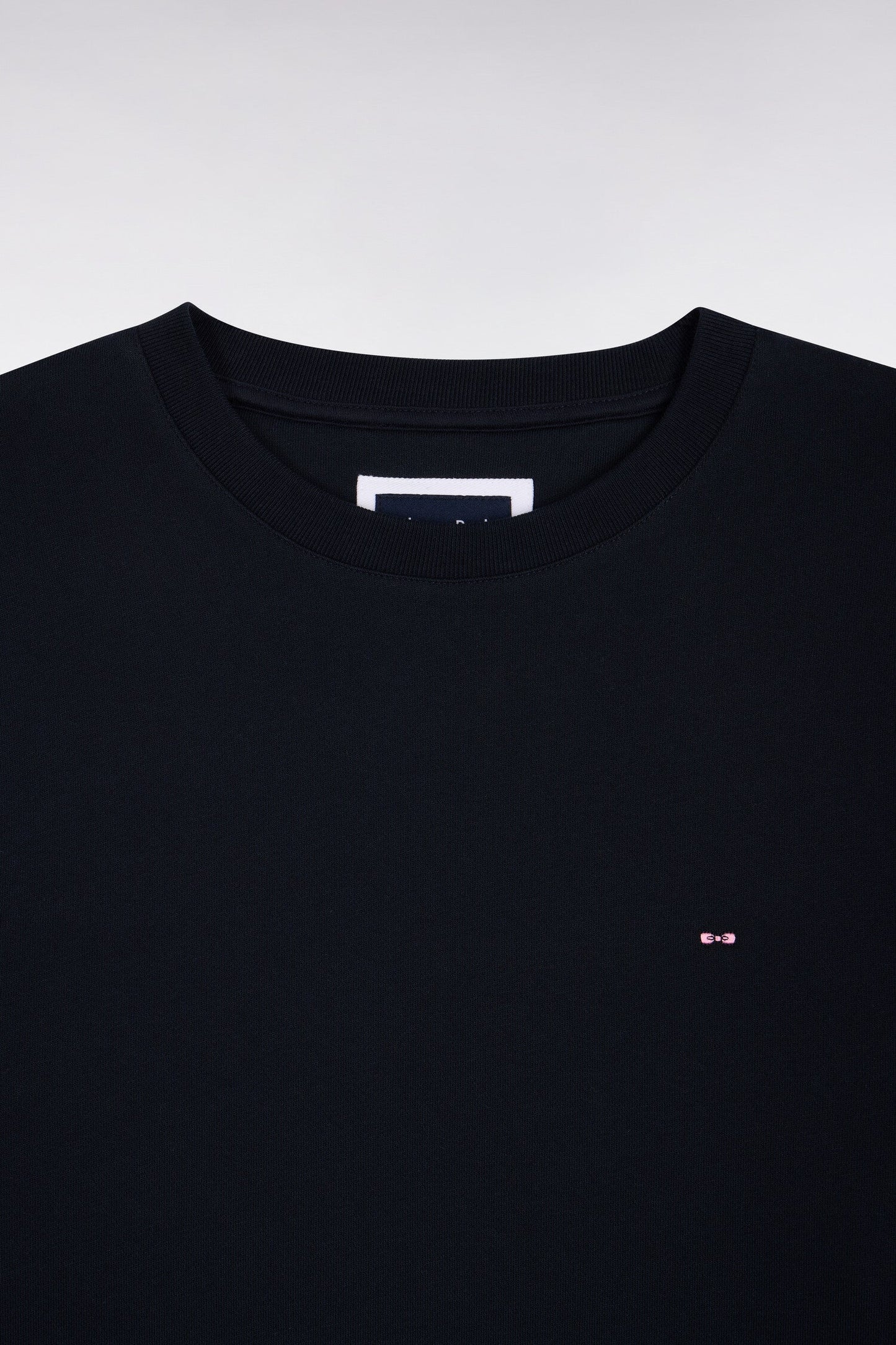 Sweatshirt en molleton coton marine