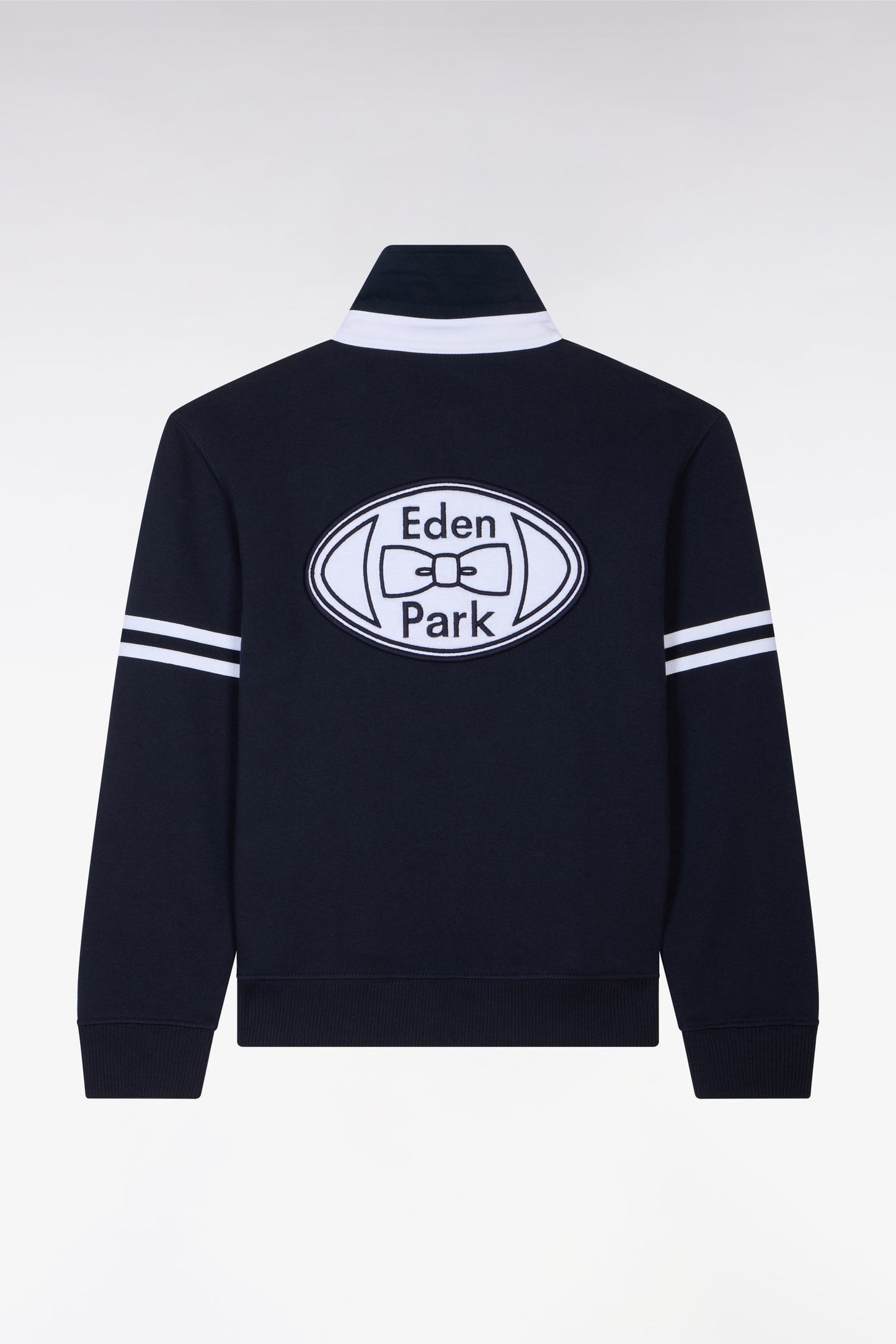 Sweatshirt maillot en coton marine