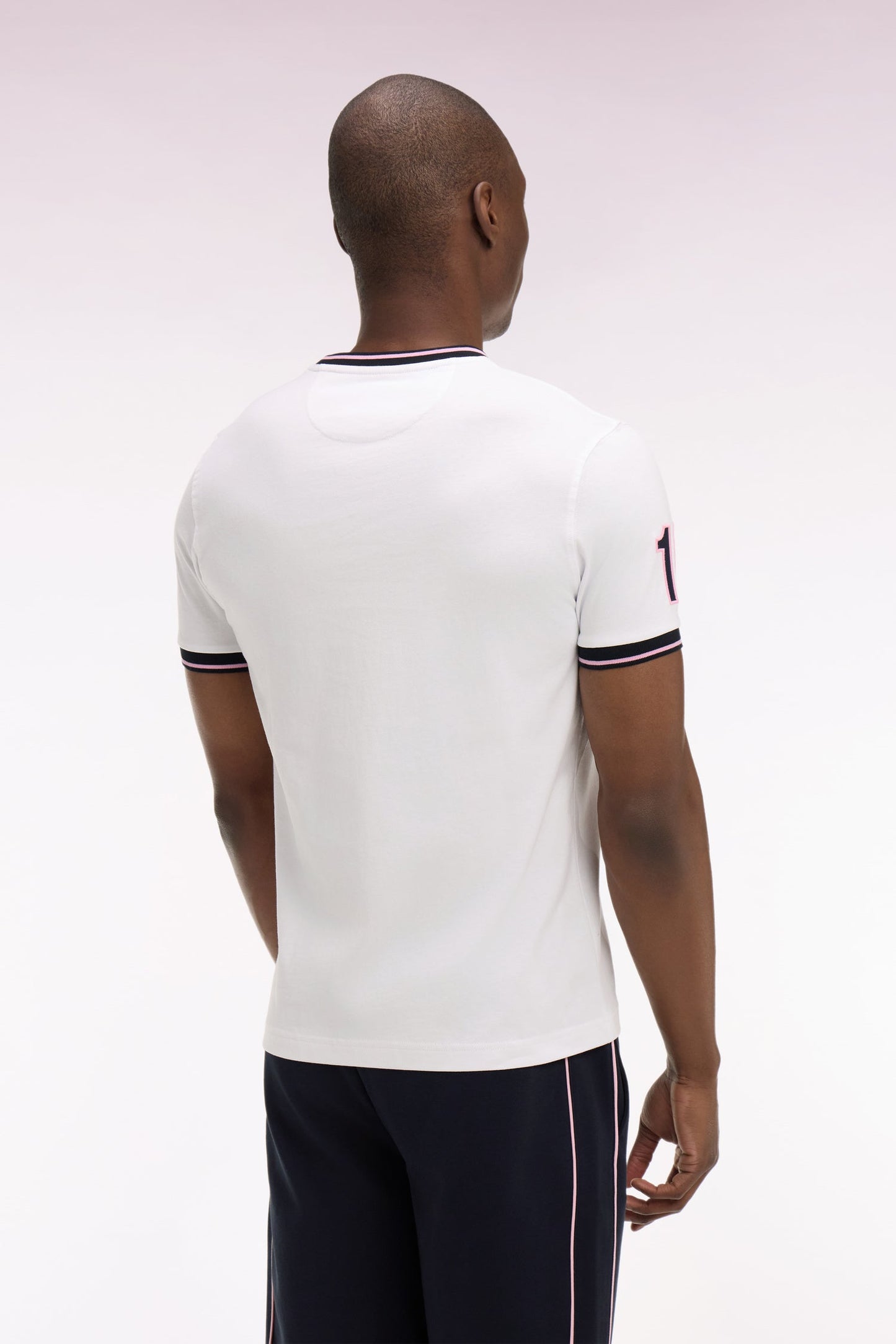 T-shirt à manches courtes en coton blanc