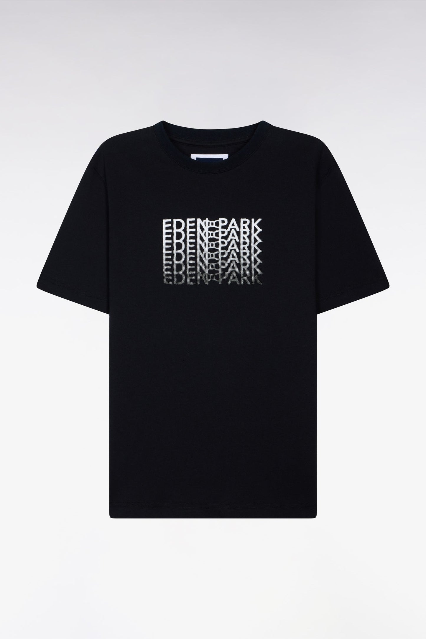 T-shirt à manches courtes sérigraphié écru coupe regular