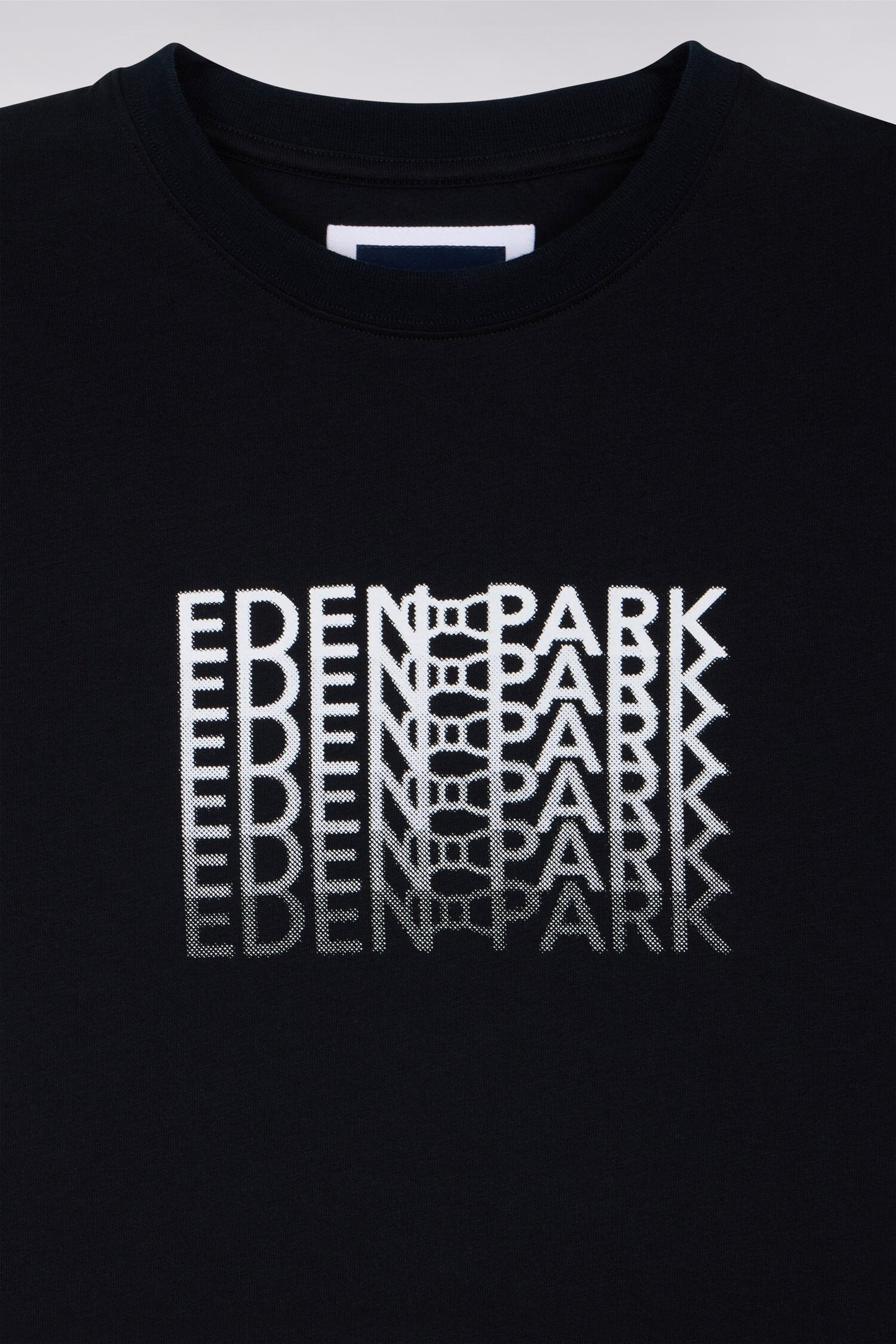 T-shirt à manches courtes sérigraphié écru coupe regular