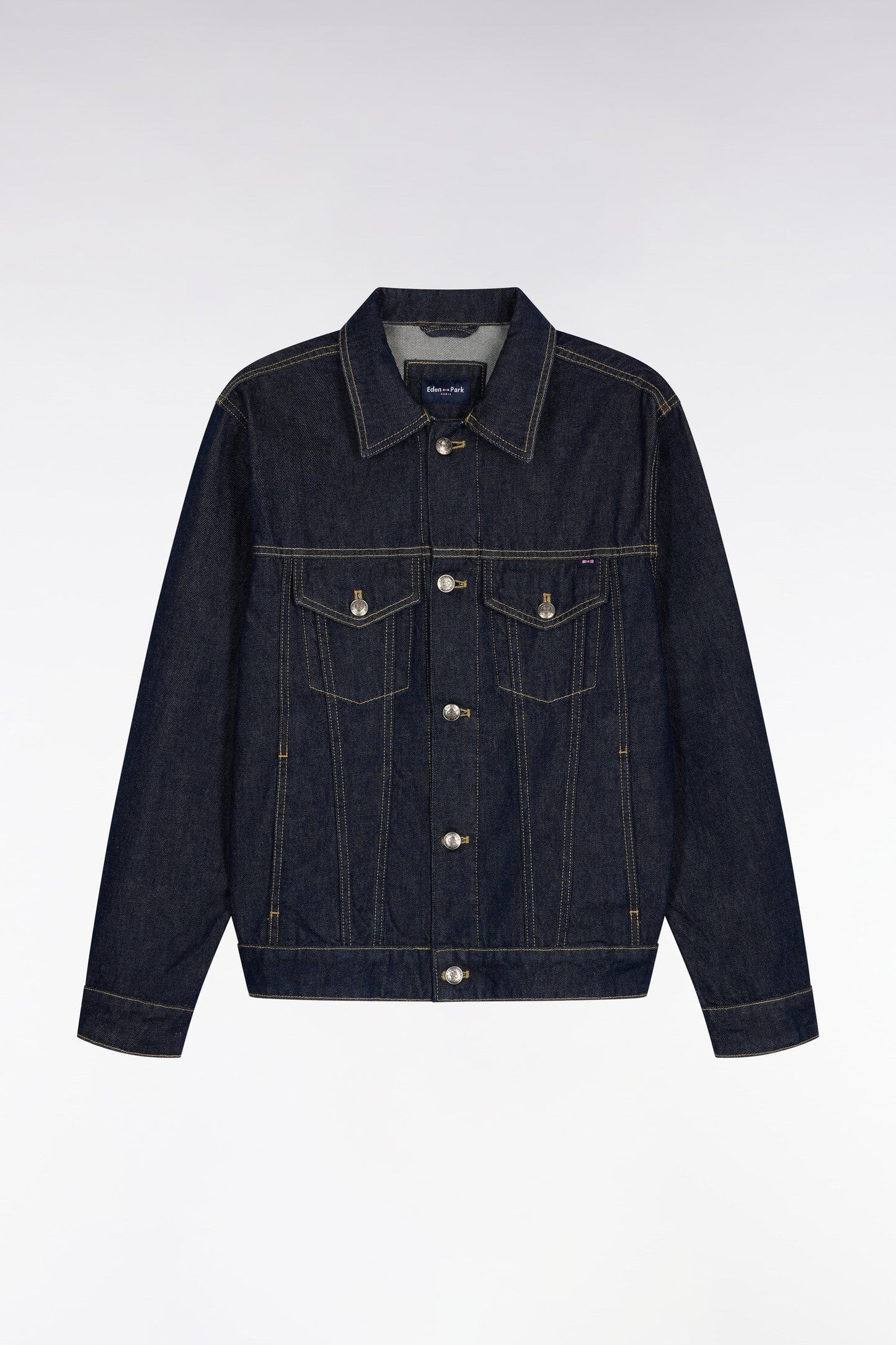 Blouson en denim brut coupe oversized