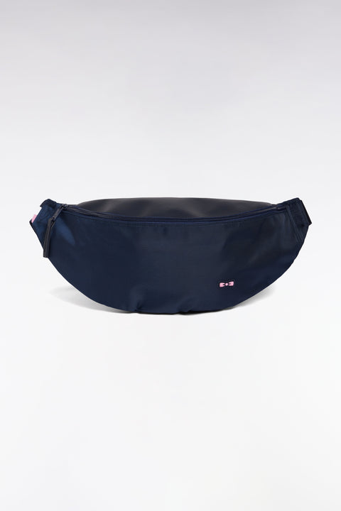 Besace banane en nylon marine - Image 1