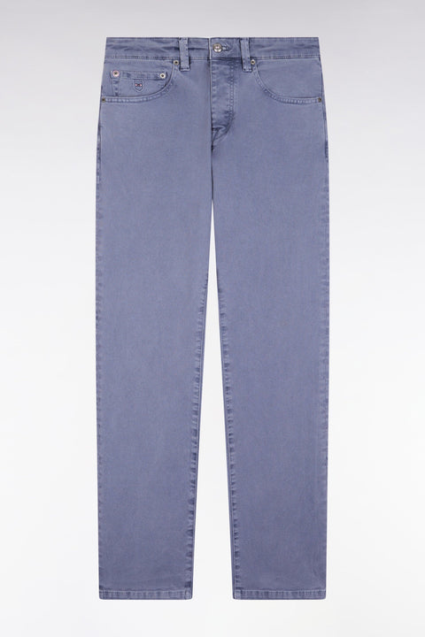 Jean 5 poches en coton stretch beige - Image 2