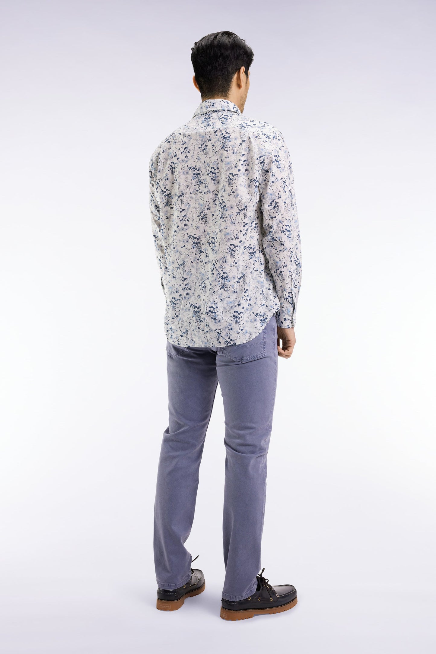 Jean 5 poches en coton stretch beige