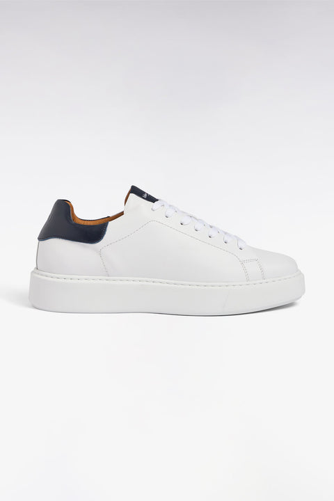 Baskets basses en cuir blanc - Image 1