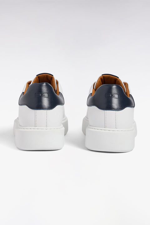 Baskets basses en cuir blanc - Image 3