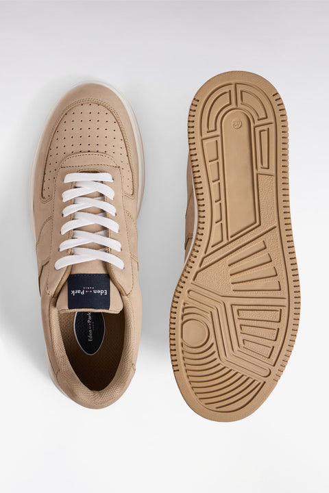 Sneakers en cuir suédé sable - Image 2