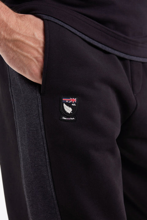 Jogging en molleton noir New Zealand coupe Relaxed - Image 3