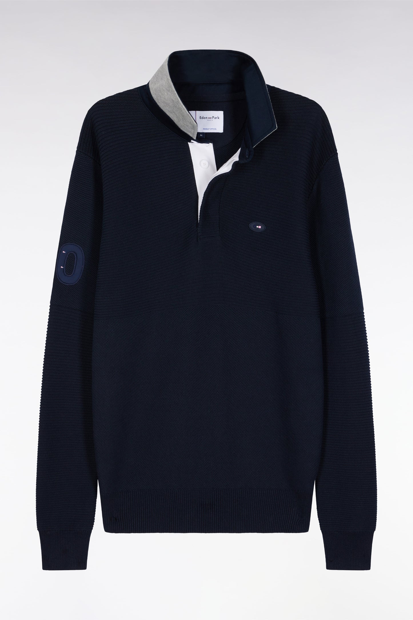 Pull en coton marine