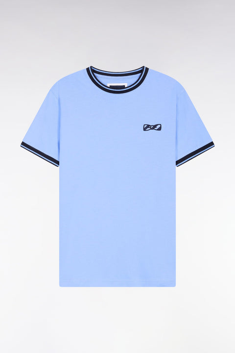 T-shirt à manches courtes en coton ciel - Image 2