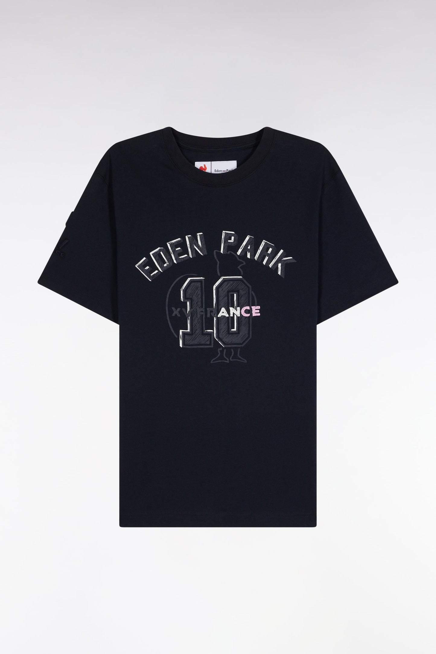 T-shirt à manches courtes marine XV de France