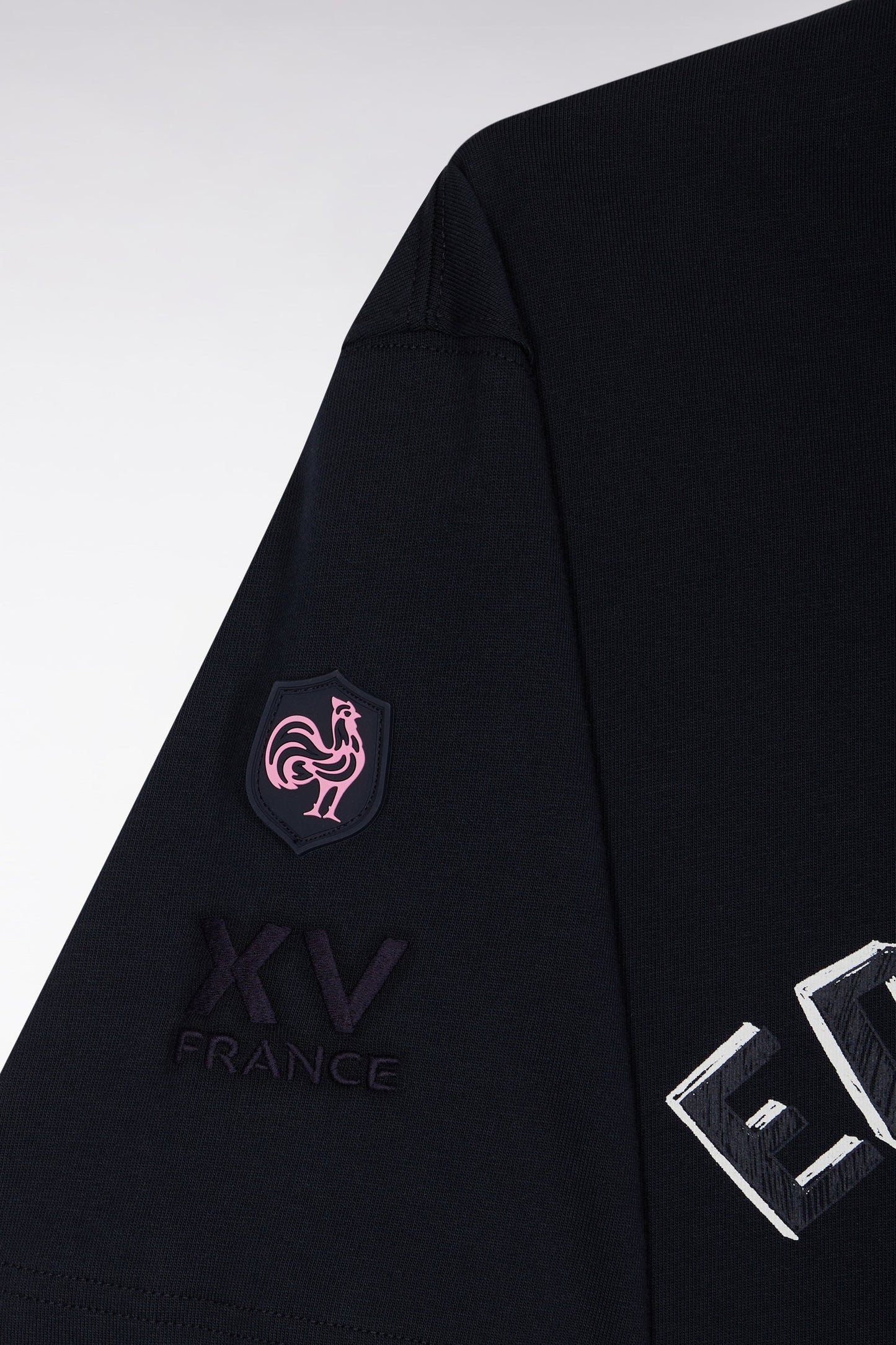 T-shirt à manches courtes marine XV de France