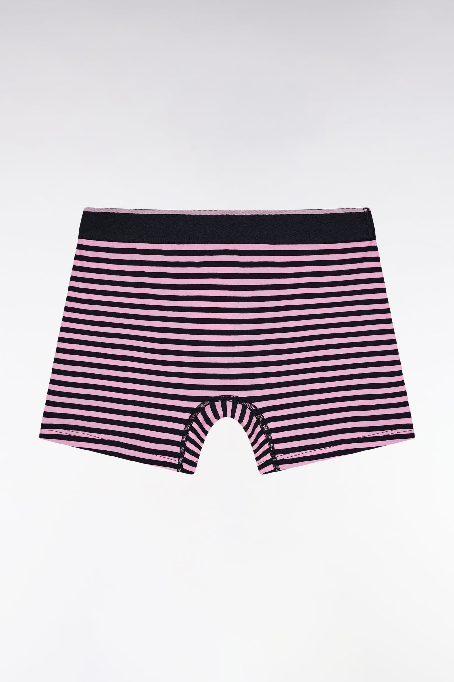 Boxer en jersey de coton rayé marine