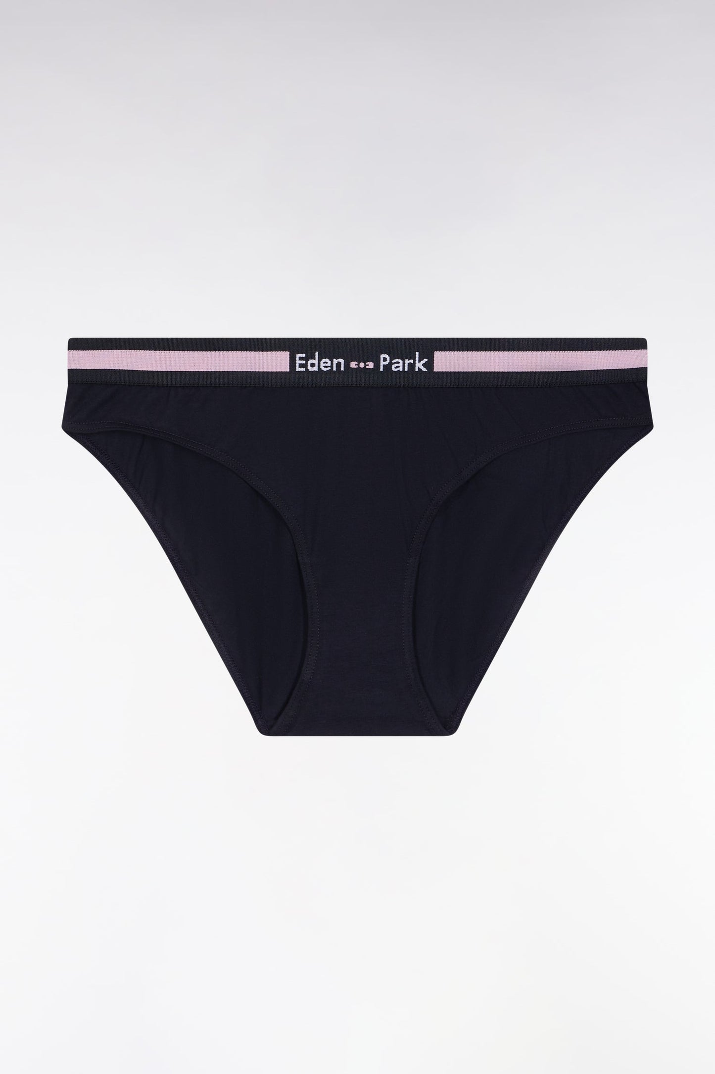 Culotte en jersey stretch marine à logo