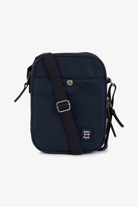Besace rectangulaire bleu marine - Image 1