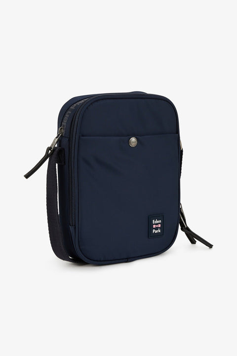 Besace rectangulaire bleu marine - Image 3