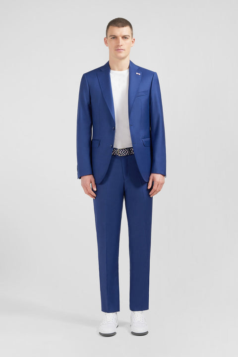 Costume regular en laine bleu - Image 1