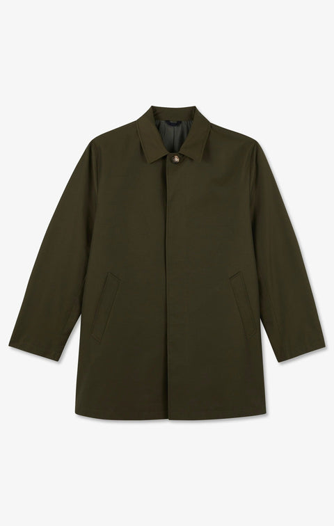 Imperméable uni kaki - Image 2