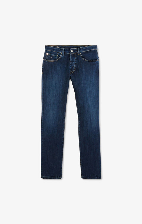 Jean bleu en coton stretch - Image 2